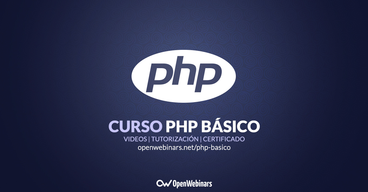 Curso de PHP Básico Online | OpenWebinars