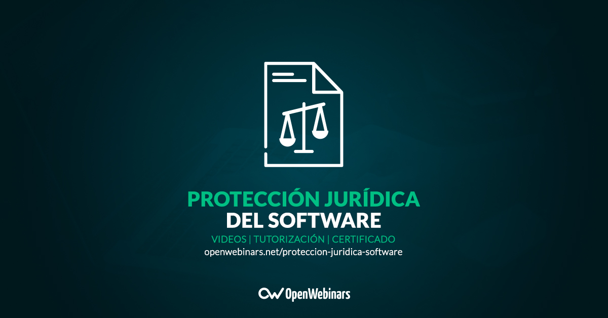 Protección jurídica del software | OpenWebinars