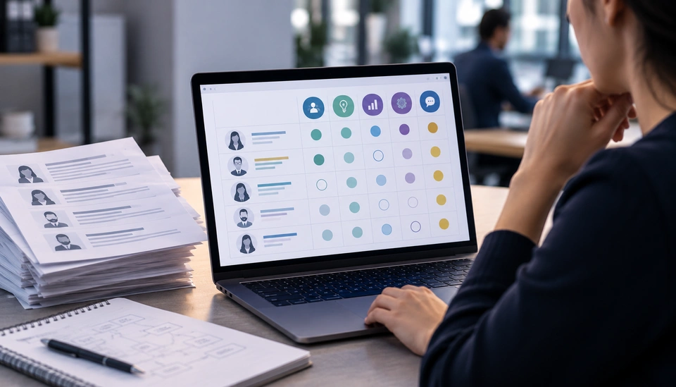 Cómo crear una primera matriz de competencias con IA a partir de descripciones de puestos