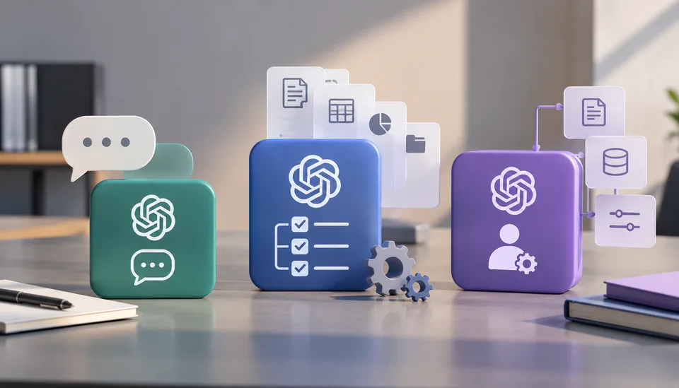 ChatGPT Work, chat o GPT personalizado: qué usar según la tarea