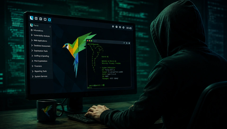 Parrot OS: qué es, características, ediciones y requisitos