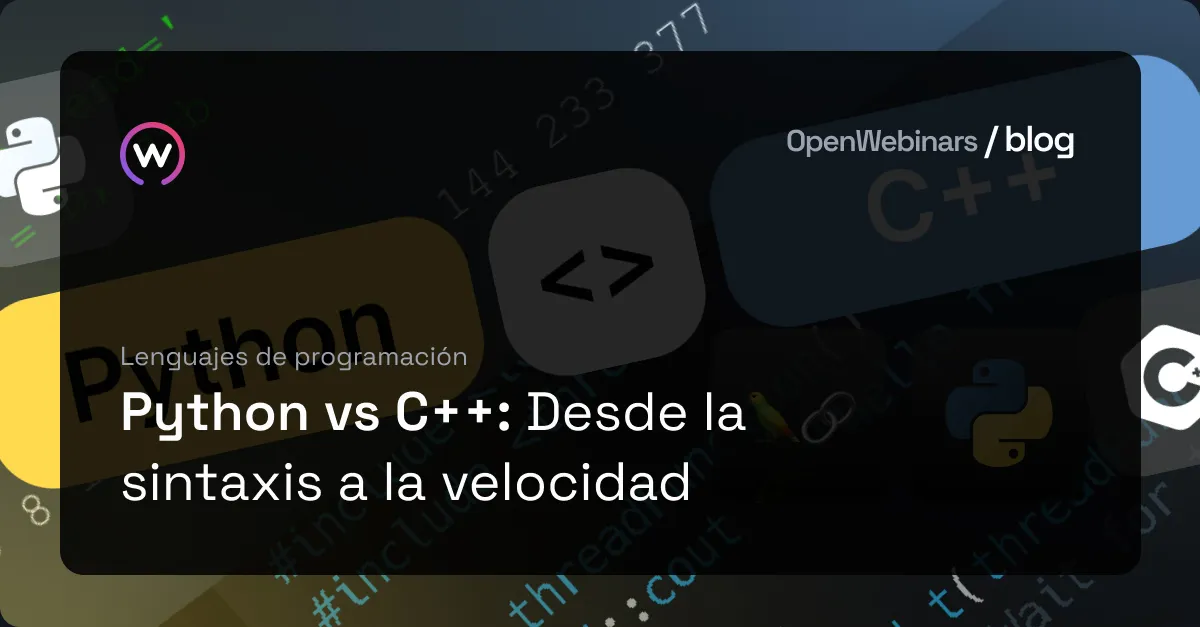 Python vs C++: Cuál debes aprender para destacar | OpenWebinars